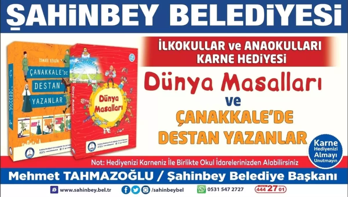 Kitaplar Şahinbey\'den