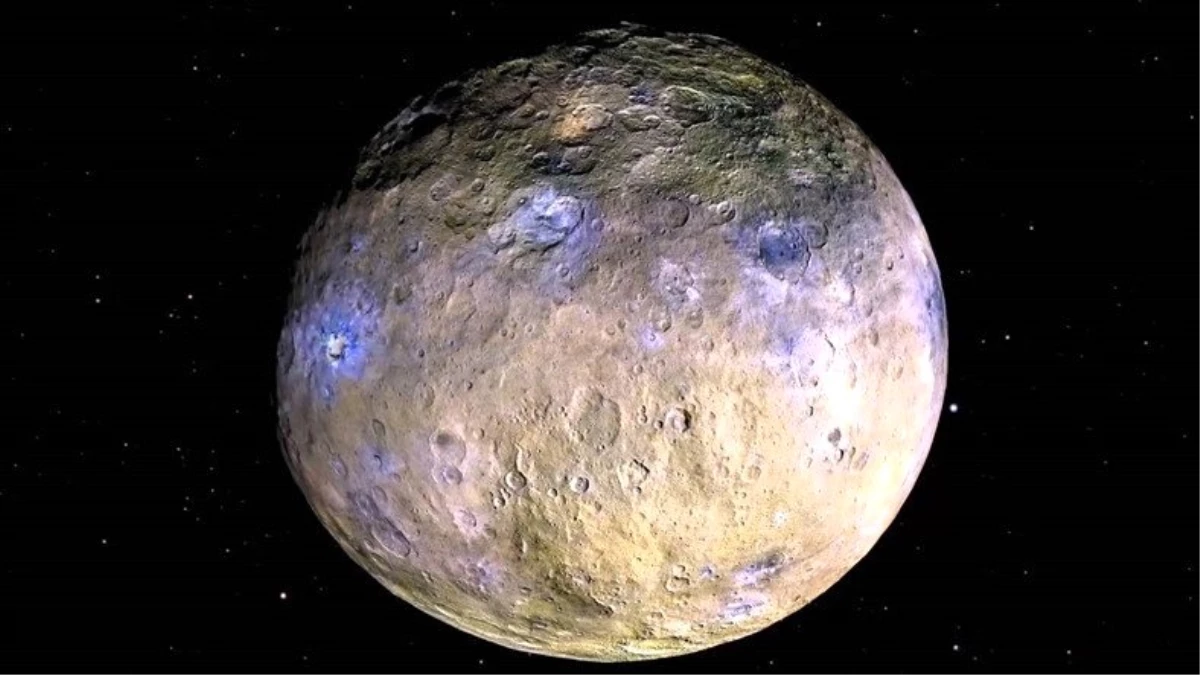 NASA, Güneş Sisteminin En Büyük Asteroidi Ceres\'te Buz Volkanı Bulunduğunu Açıkladı