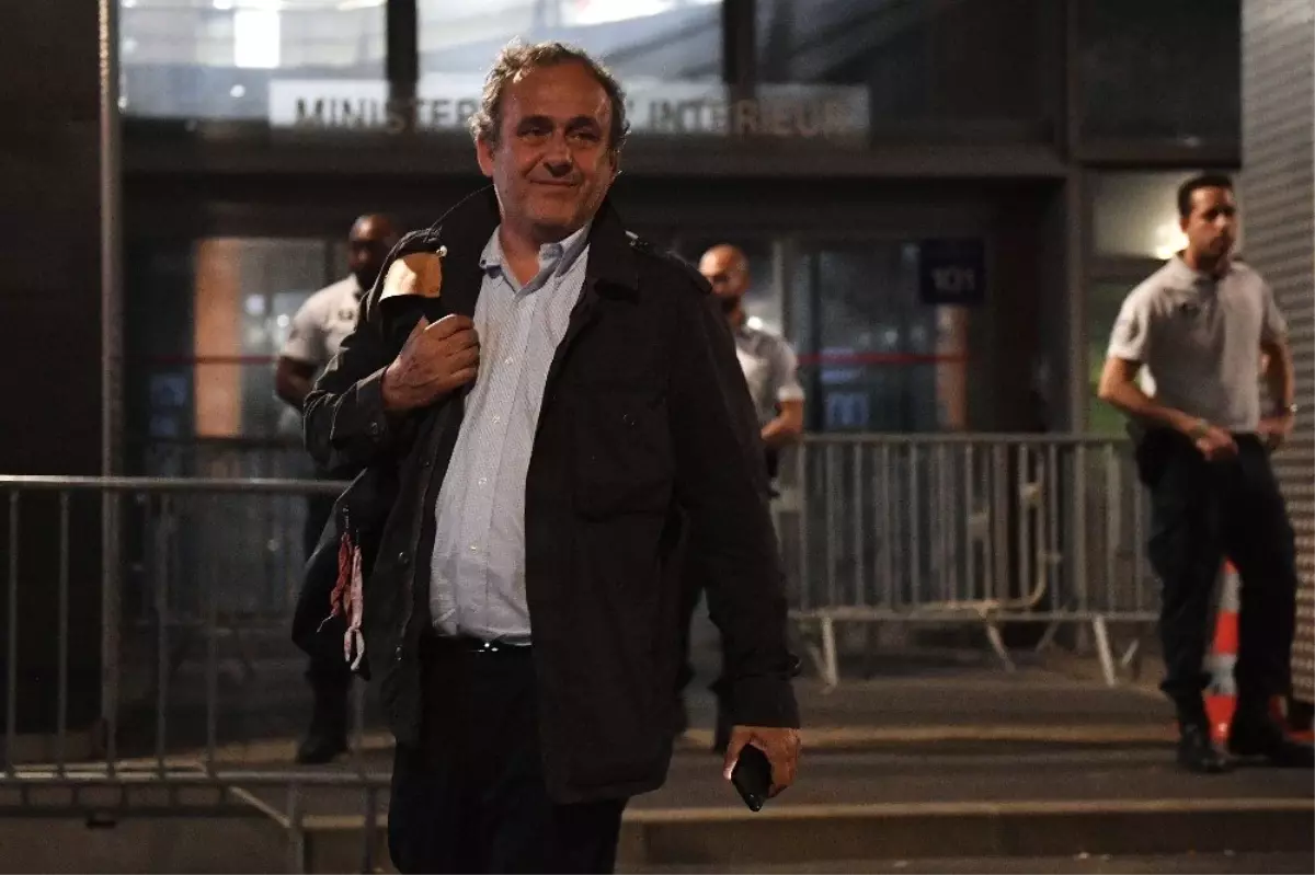 Platini serbest bırakıldı