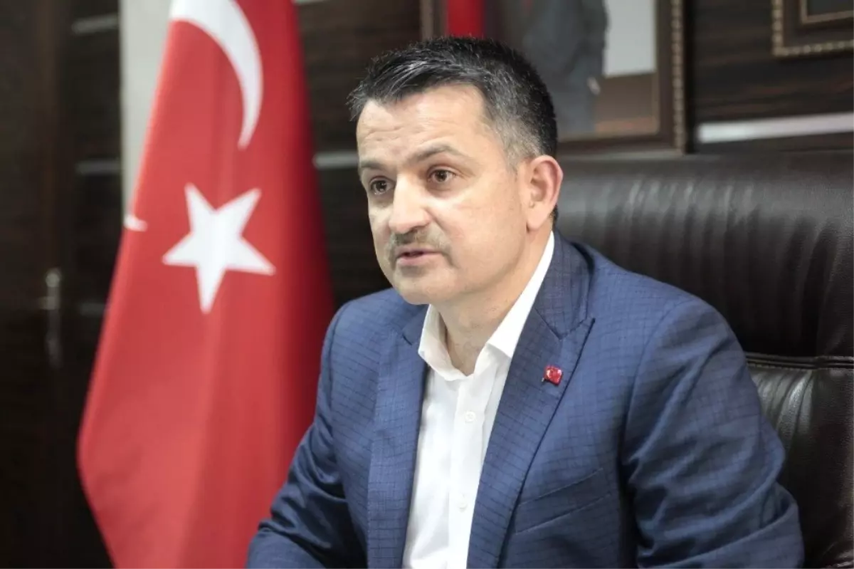 Tarım ve Orman Bakanı Bekir Pakdemirli, önümüzdeki 2 gün boyunca vatandaşların bölgede dere...
