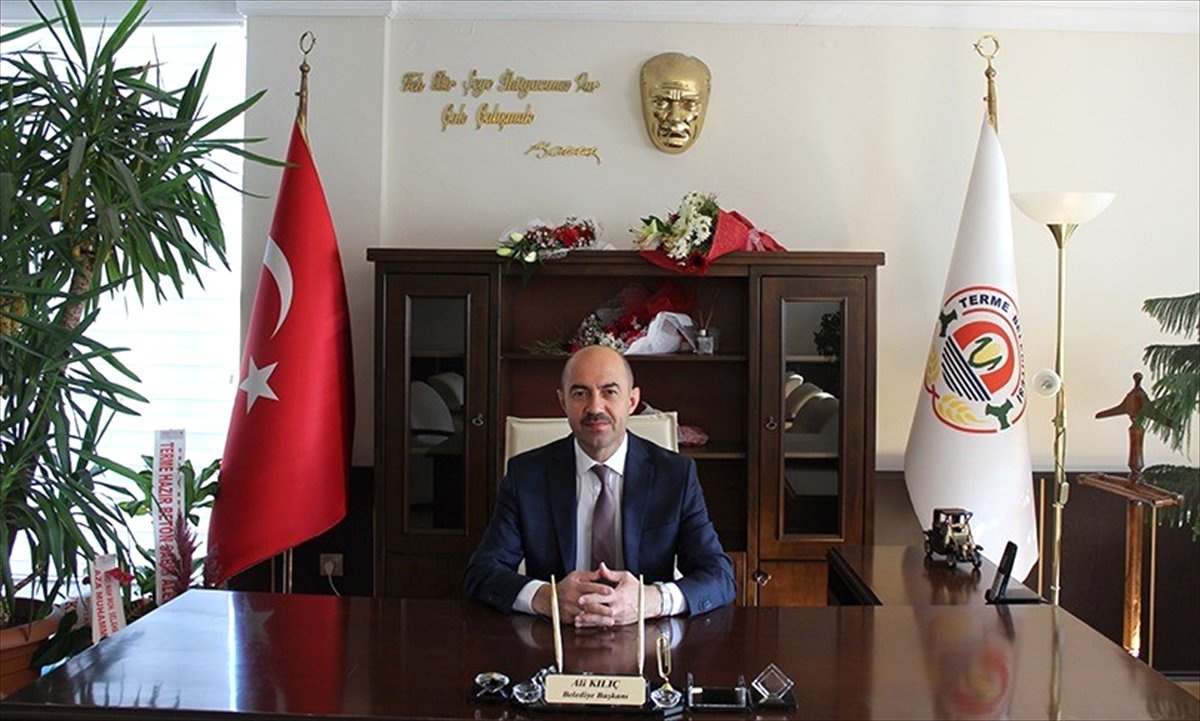 Terme\'de yürüyüş yolu çalışmaları başladı