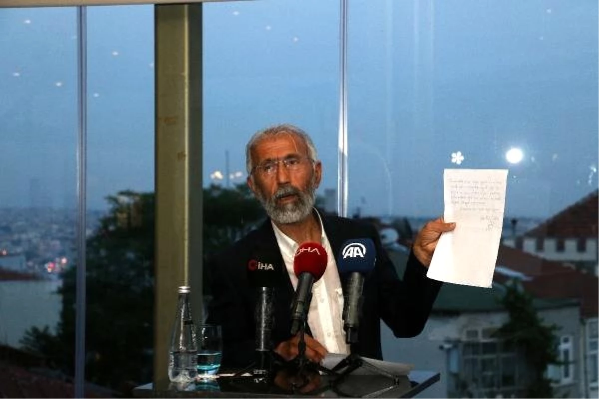 Ali Kemal Özcan, Öcalan\'ın verdiğini öne sürdüğü mektubu okudu
