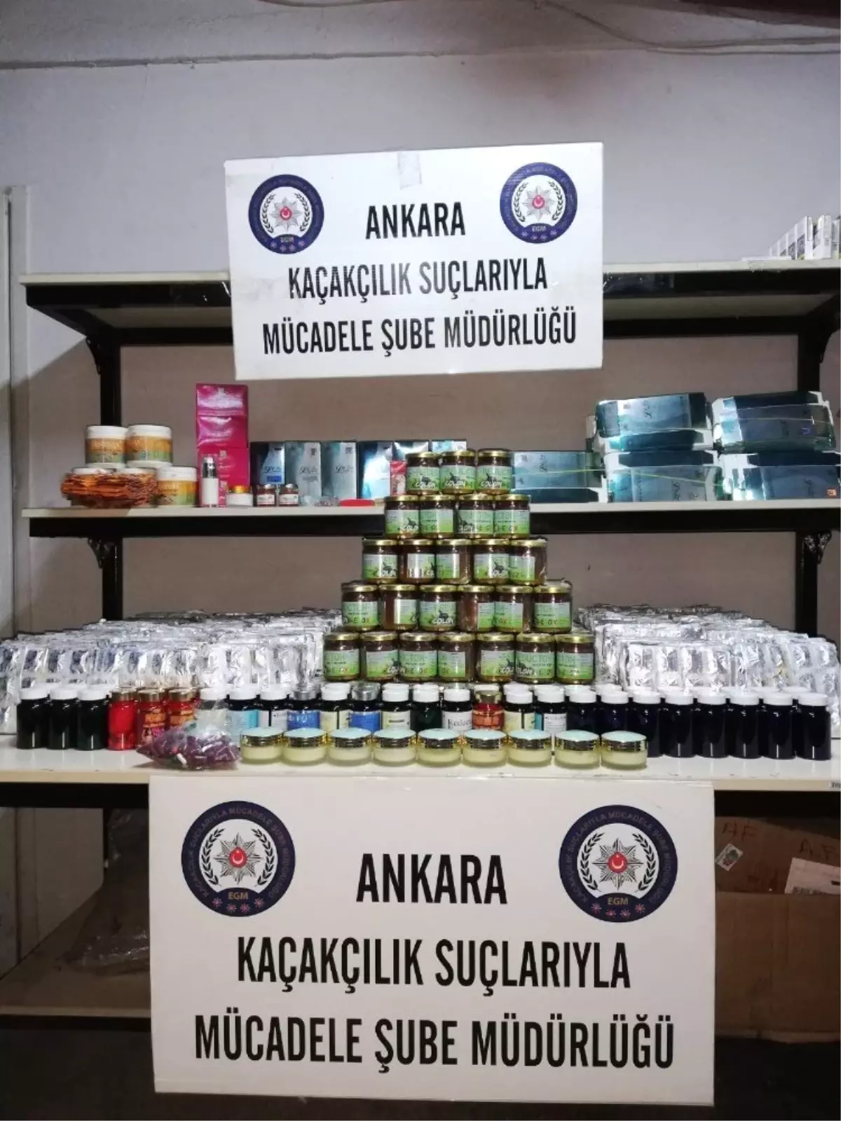 Ankara polisinden kaçakçılık operasyonu