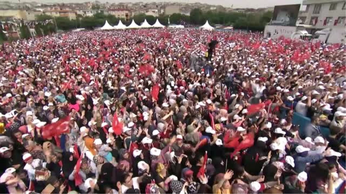 Cumhurbaşkanı Erdoğan: "Adayları genel başkanının adını bile anmaktan kaçınıyor"