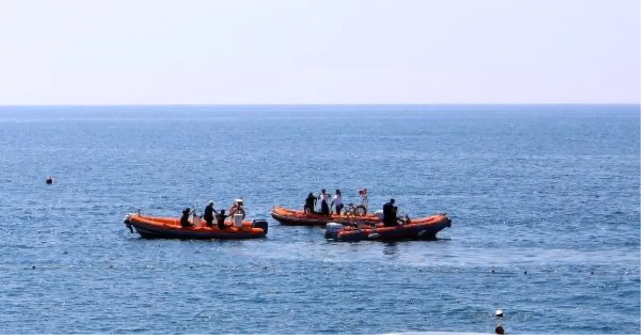 Deniz dibinde ceset ihbarı yapıldı, kum çuvalı çıktı