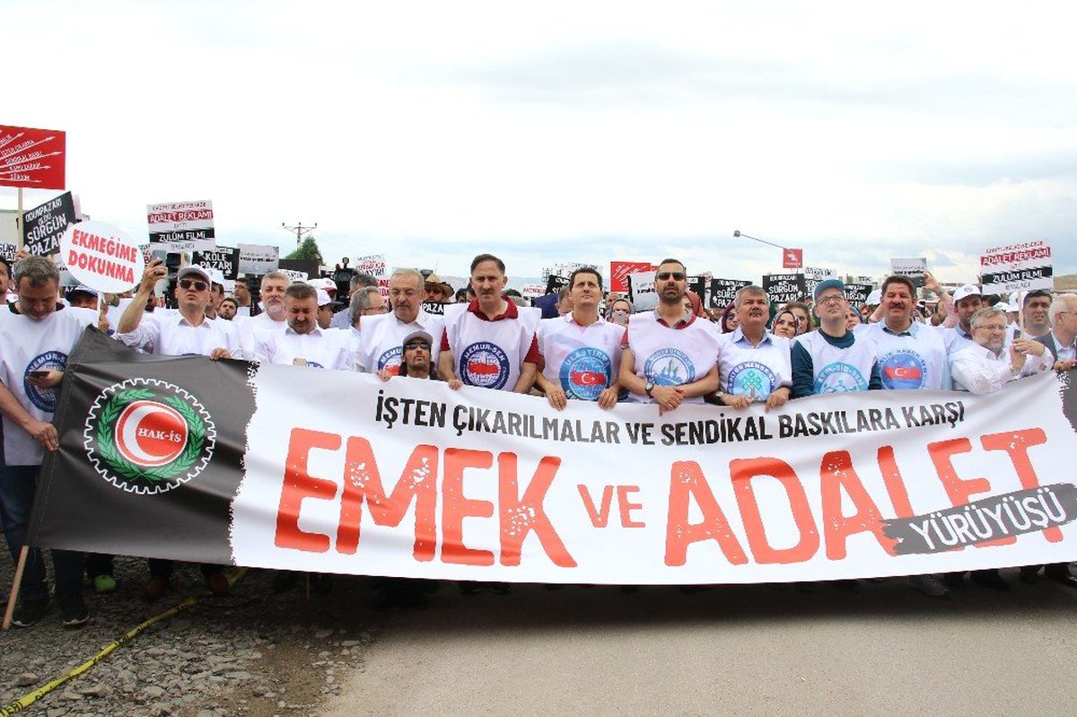 "Emek ve Adalet Yürüyüşü"
