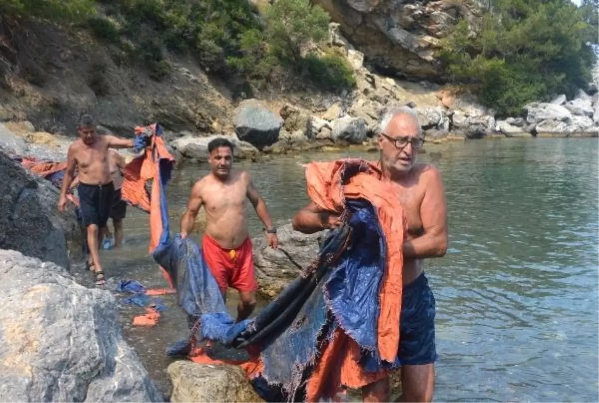 Eşsiz güzellikteki koylardan toplanan çöpler şaşırttı