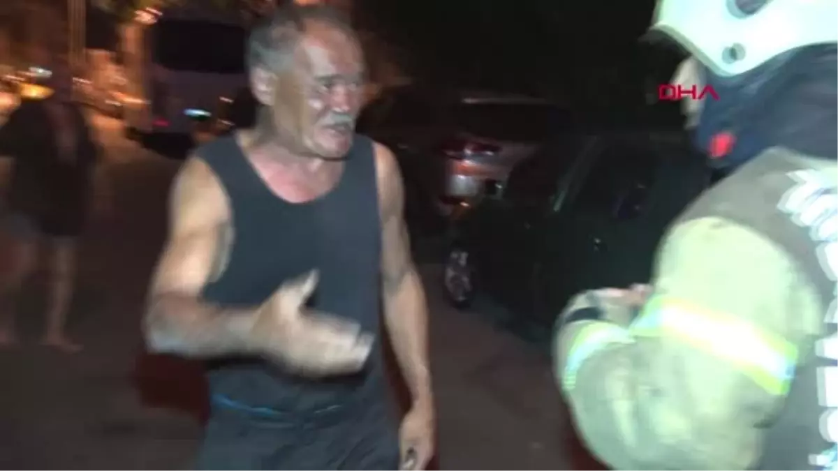 FATİH\'TE GECEKONDU ALEV ALEV YANDI: 1 ÖLÜ, 1 YARALI