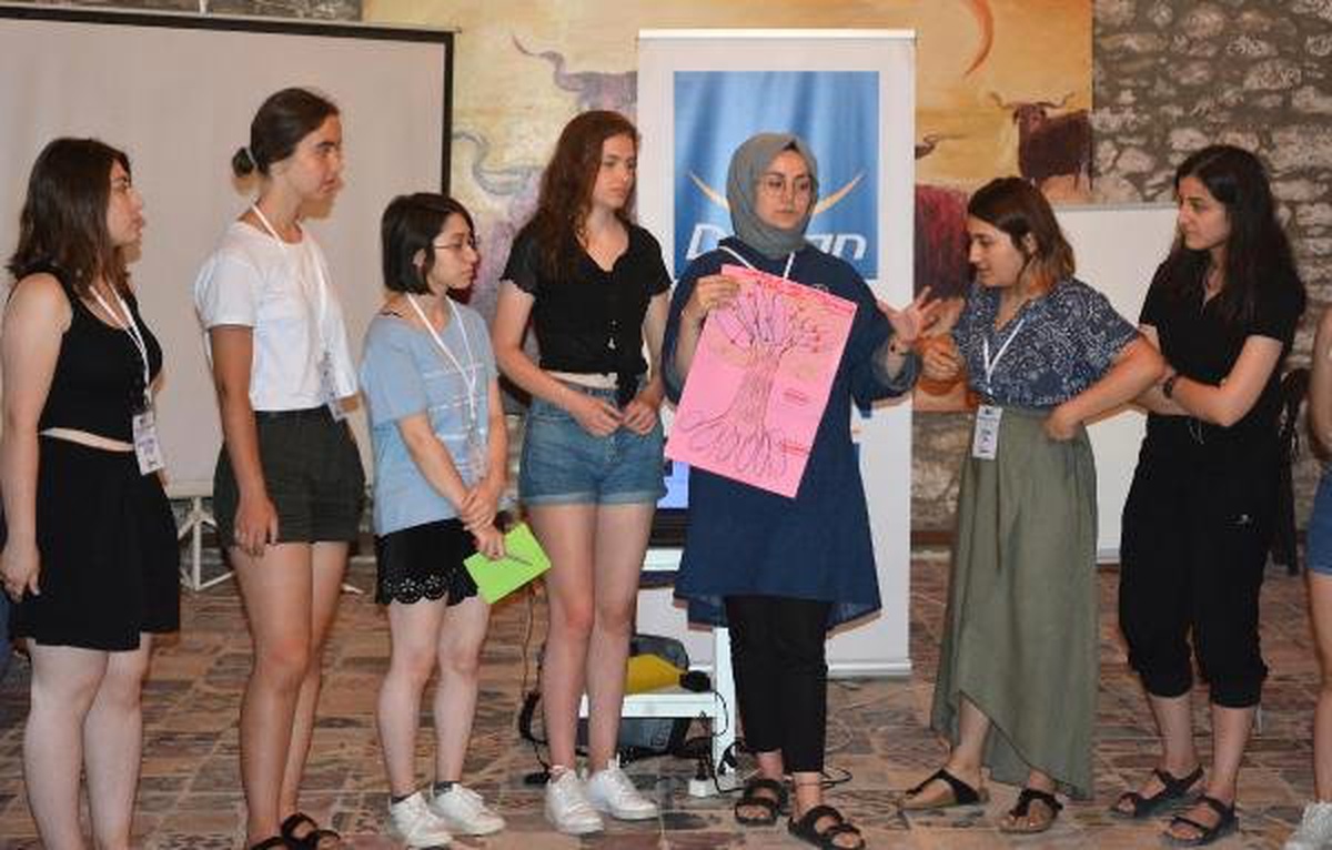 Geleceğin liderleri, tarihi ve doğal güzellikler arasında kamp yaptı