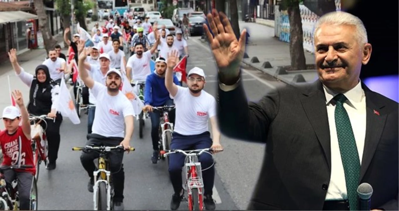 Gençler, Yıldırım için pedal çevirdi: Kankamızı İstanbul gençliği hak ettiği yere getirecektir