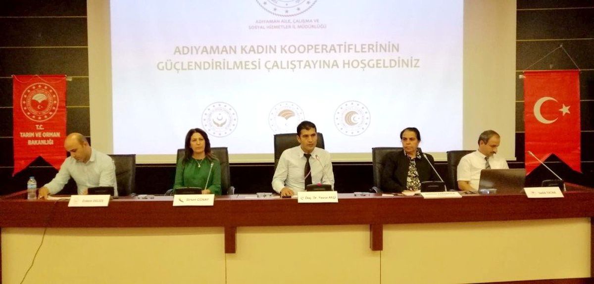 Kadın Kooperatiflerini Güçlendirme çalıştayı gerçekleşti