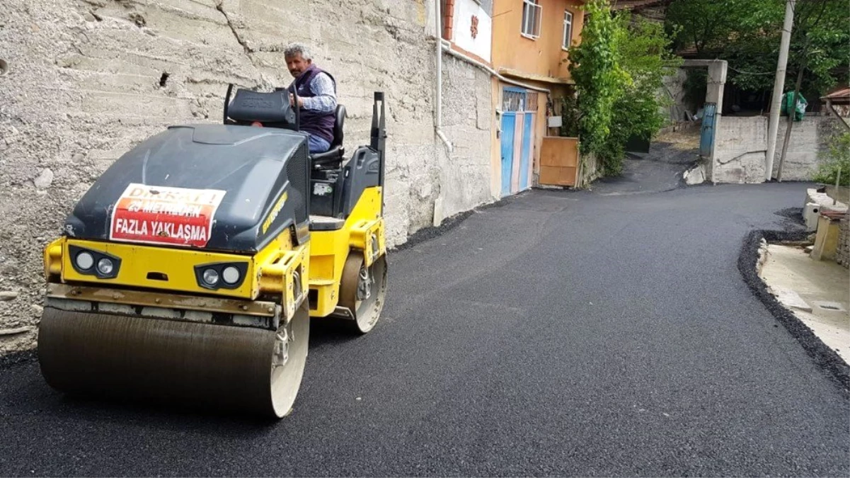 Karabük\'te asfalt çalışmaları devam ediyor