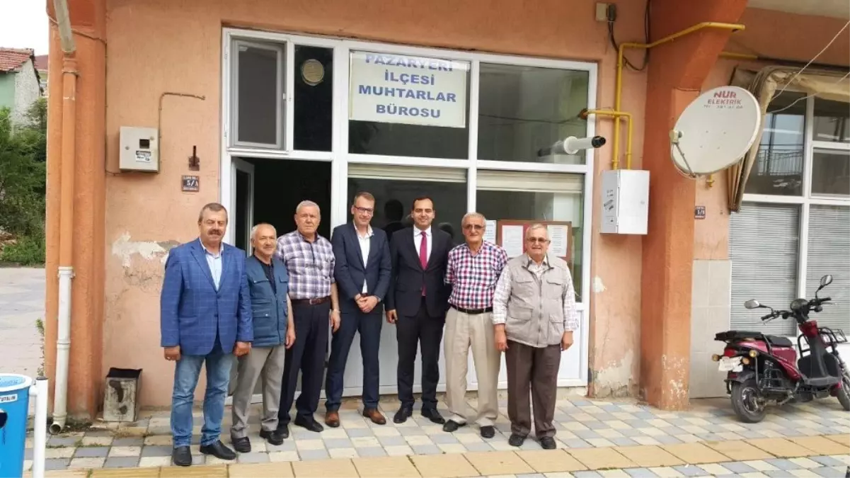 Kaymakam Güven, muhtarlar ile buluştu