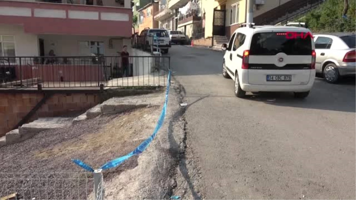 KOCAELİ Binanın istinat duvarı çöktü, 23 daire boşaltıldı