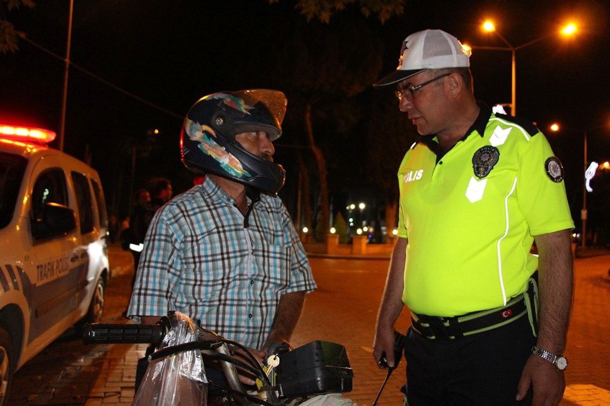 Kula\'da motosiklet denetimleri aralıksız devam ediyor