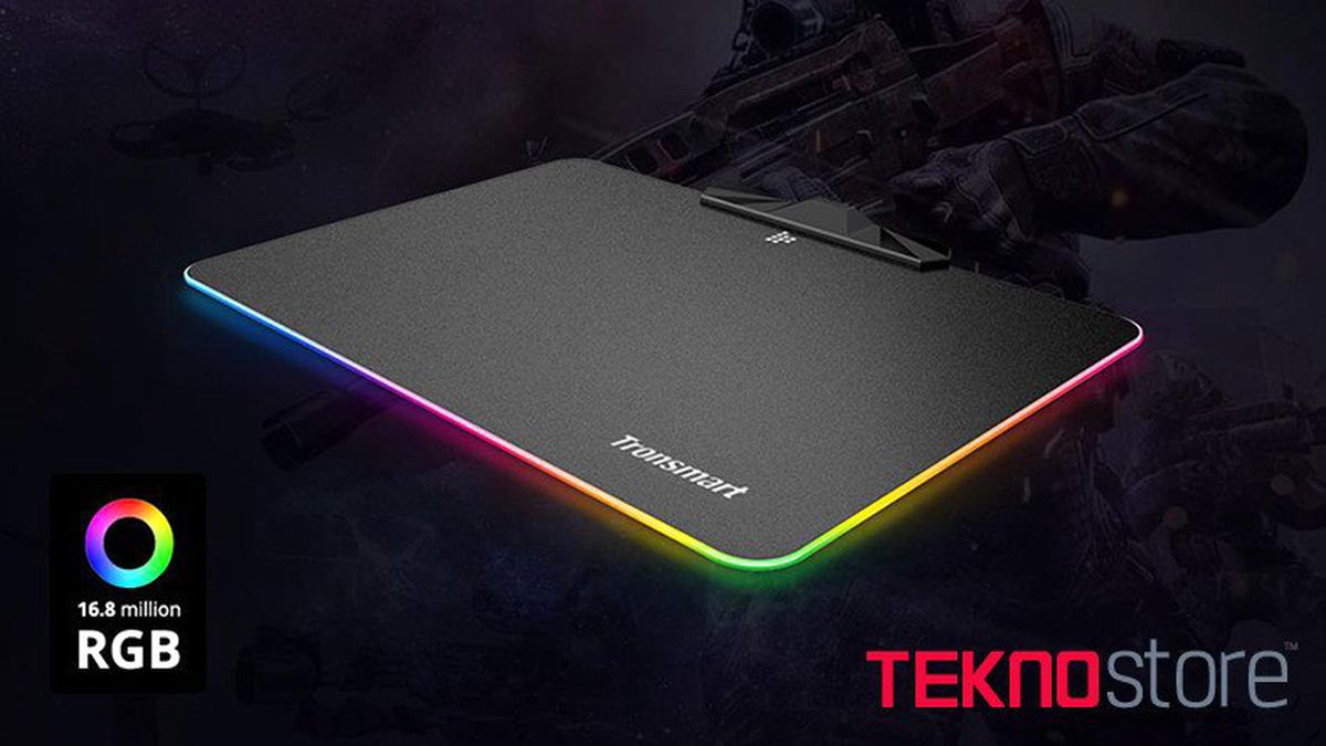 Standart MousePad\'lerden Sıkılanlar İçin Işıklı Oyuncu MousePad\'i: Tronsmart Shine X