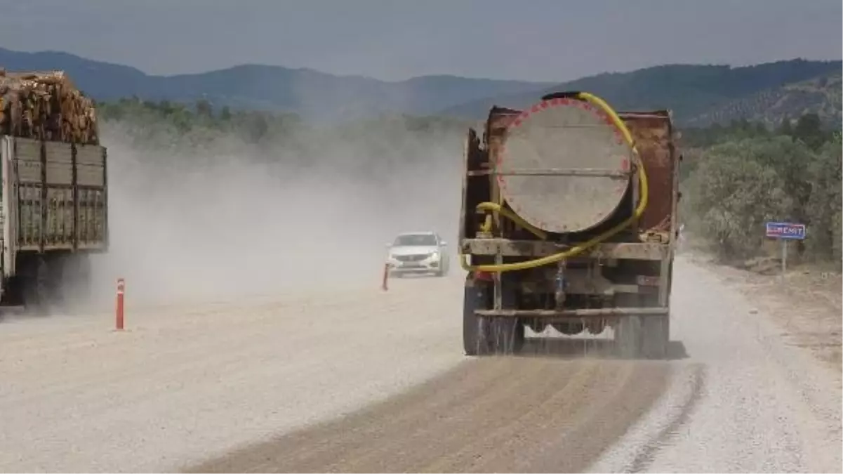 Yol yapımı, zeytin üreticisinde verim kaybı endişesi yarattı