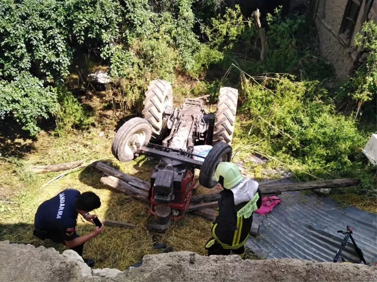 4 yaşındaki çocuk freni boşalan traktörün altında can verdi