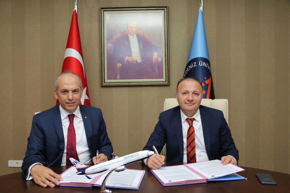 Akdeniz Üniversitesi ve Sun Express Arasında işbirliği protokolü