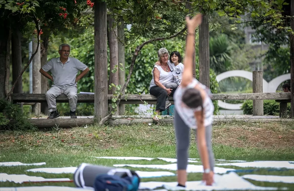 Bursa\'da yoga etkinliği