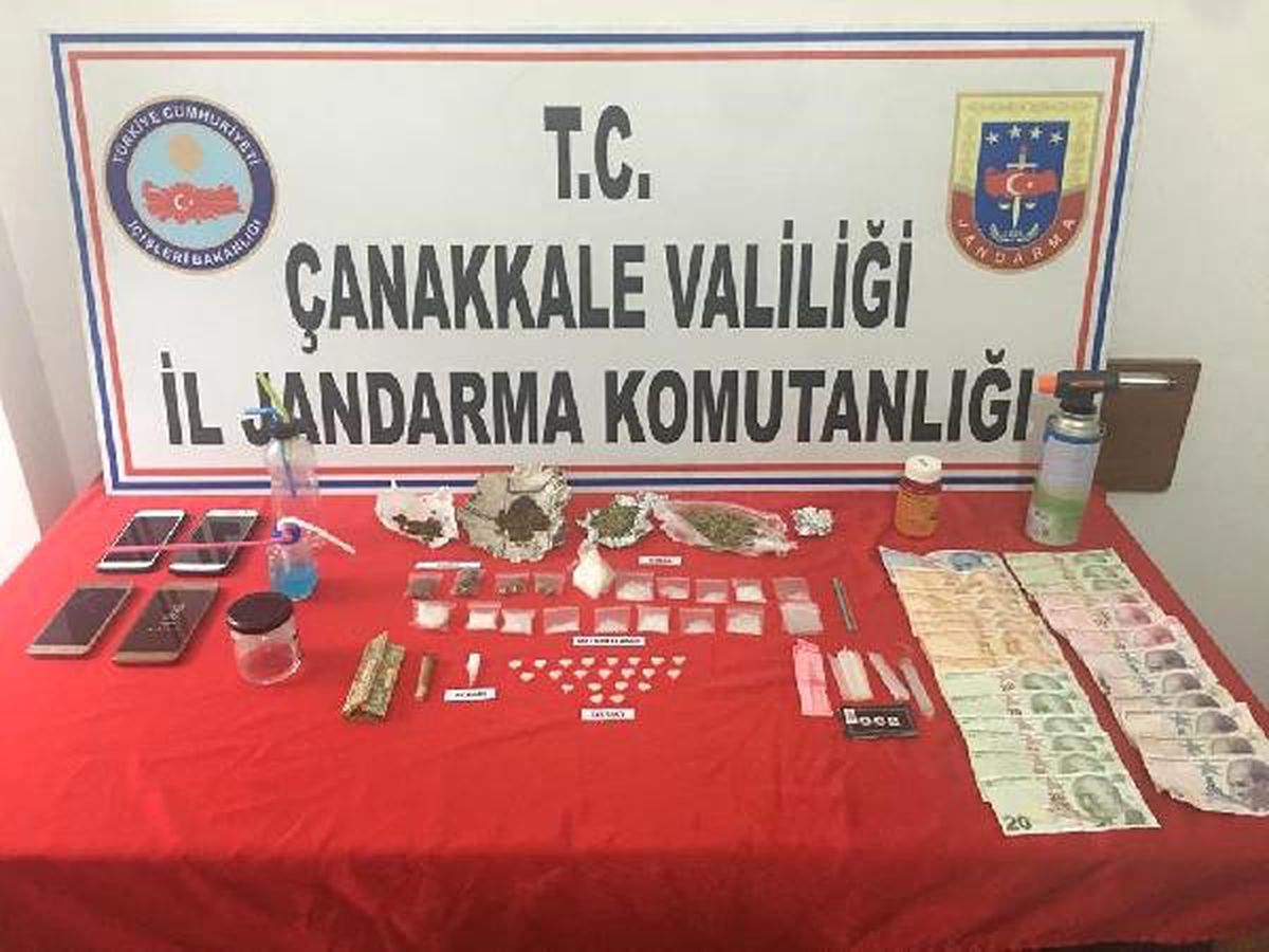 Gelibolu\'da uyuşturucu operasyonu