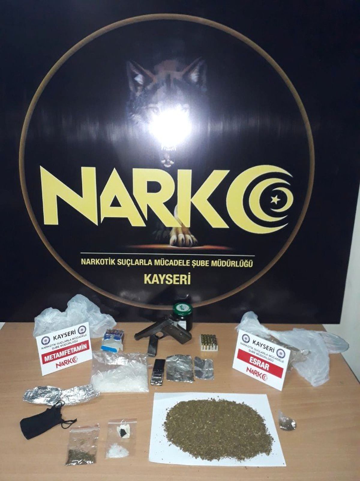 Kayseri\'de uyuşturucu operasyonu: 12 gözaltı