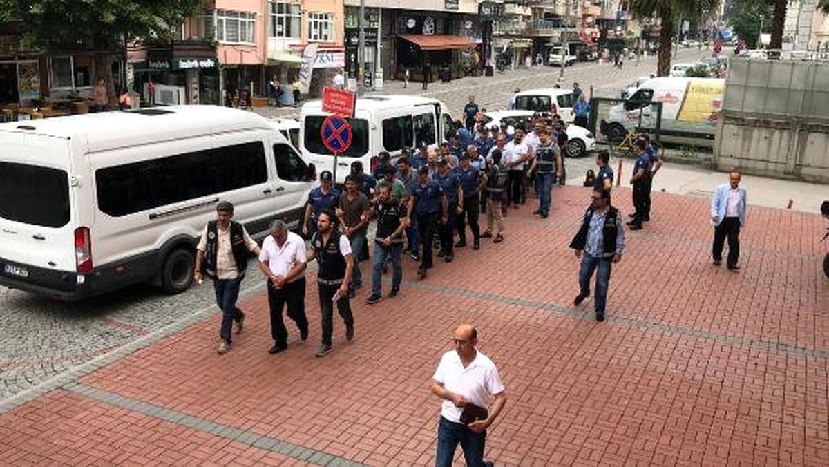 Kocaeli\'de ihaleye fesat karıştırma şüphelileri adliyede