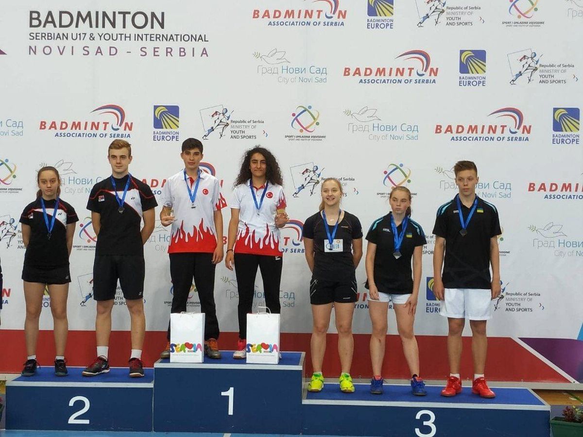 Milli badmintoncular Sırbistan\'dan madalyalarla döndü