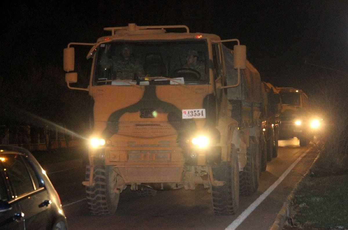 Suriye\'ye askeri araç ve komando takviyesi