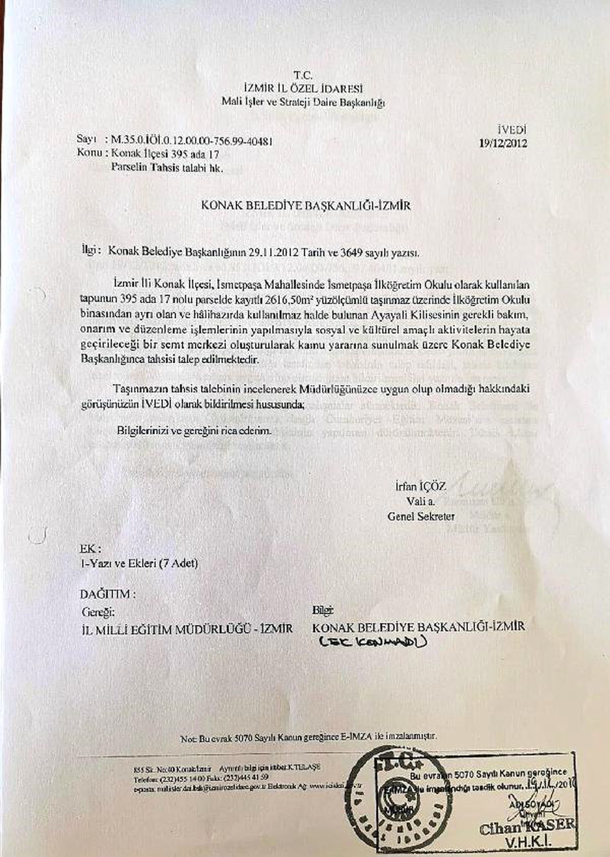 Tarihi Rum okulu yağmalandı (2)