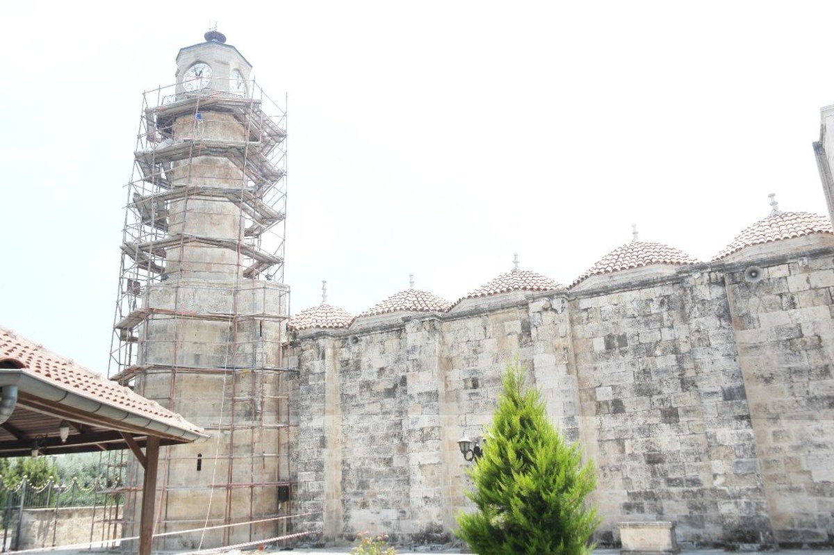 Tarihi Tarsus Saat Kulesi bakıma alındı