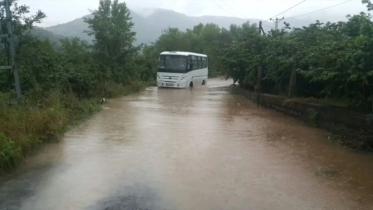 Zonguldak\'ta sağanak