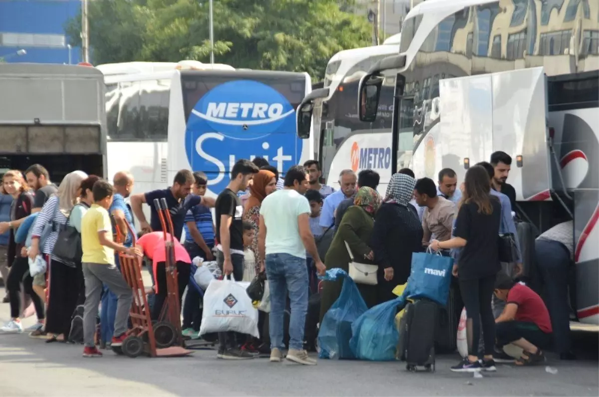 15 Temmuz Esenler Demokrasi Otogarında seçim yoğunluğu