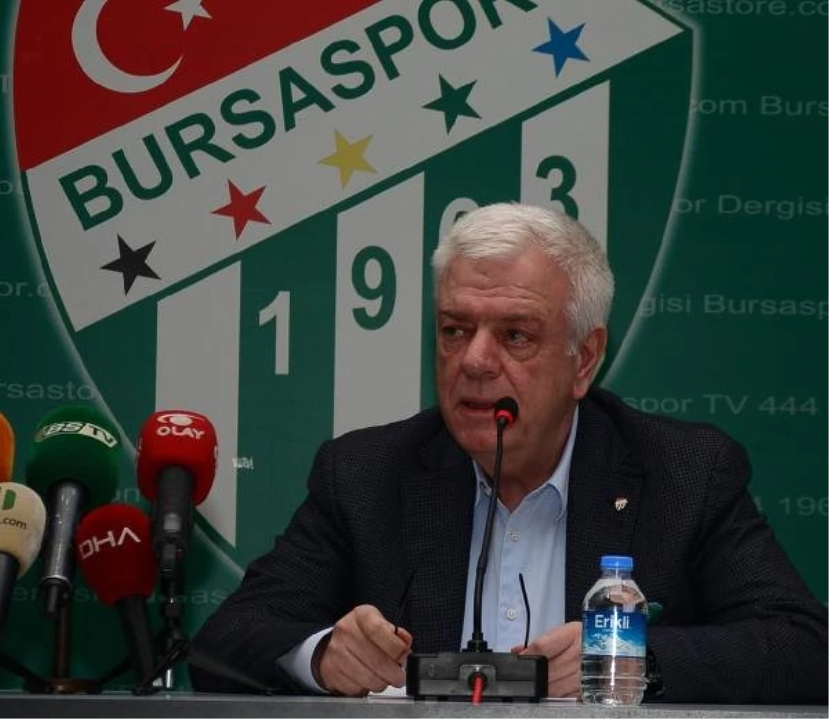 Bursaspor Başkanı Ali Ay, camiaya seslendi