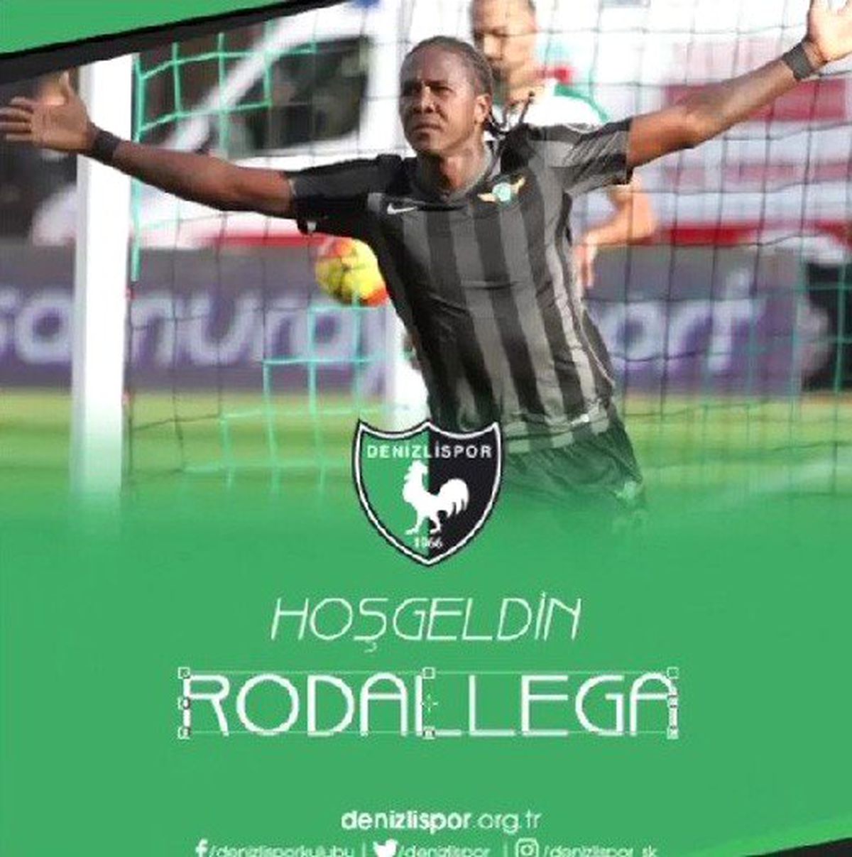 Denizlispor Rodallega\'yı açıkladı