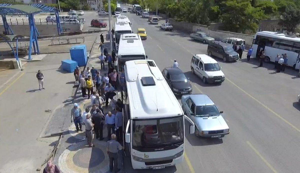 Develi\'den 10 otobüs seçim için İstanbul\'a gitti