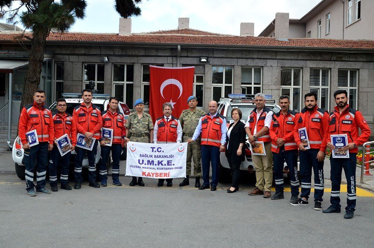 Erciyes 2019 Uluslararası Askeri Tatbikata Katılan UMKE Ekipleri Başarı Belgesi ile Ödüllendirildi