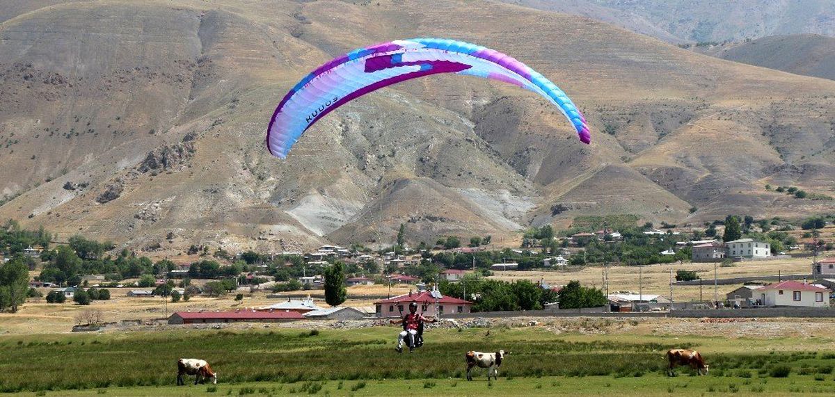 Erzincan semaları renklendi