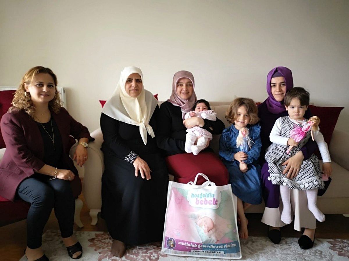 \'Hoşgeldin bebek\' projesinde 20 bin aile ziyaret edildi