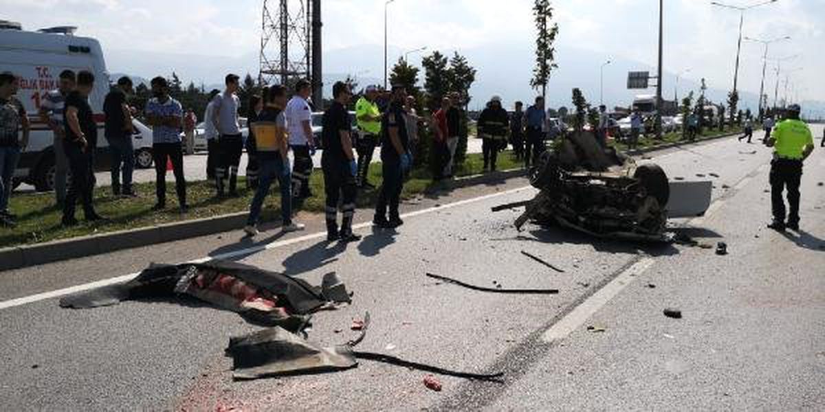 İnegöl\'de 2 kişinin öldüğü kazada, intihar şüphesi