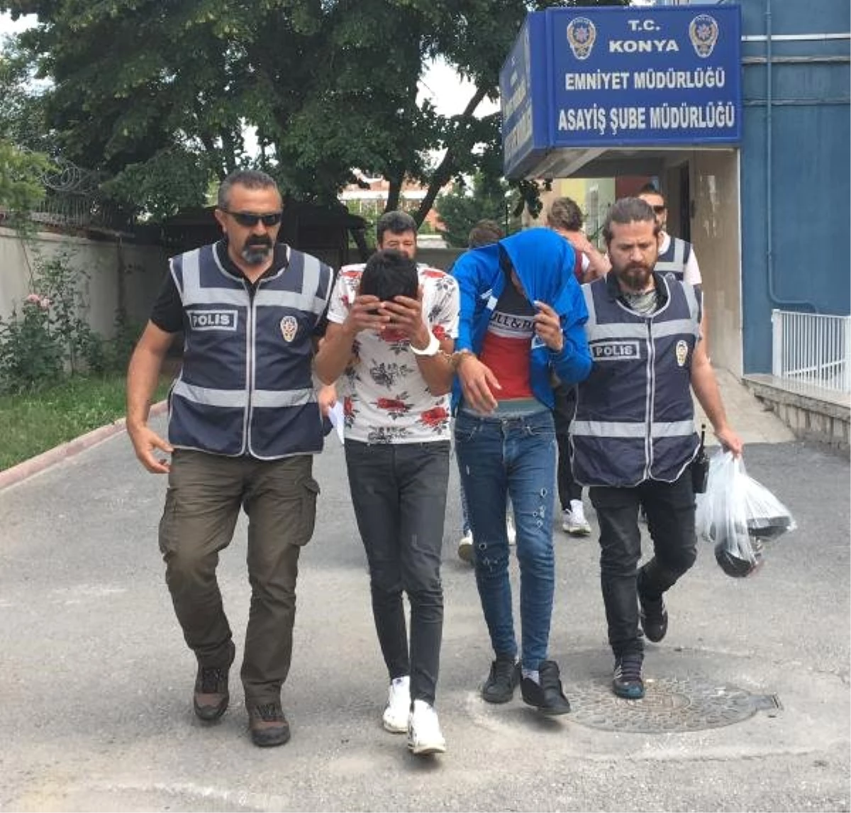 Konya\'da akü hırsızlığına 4 tutuklama