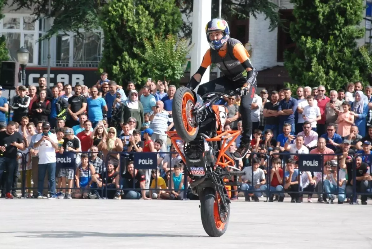 Motosiklet festivali ilgi gördü