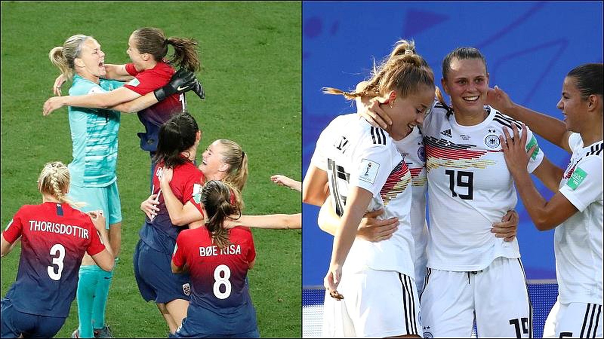 Almanya ve Norveç FIFA Kadınlar Dünya Kupası\'nda çeyrek finale yükselen ilk takımlar oldu