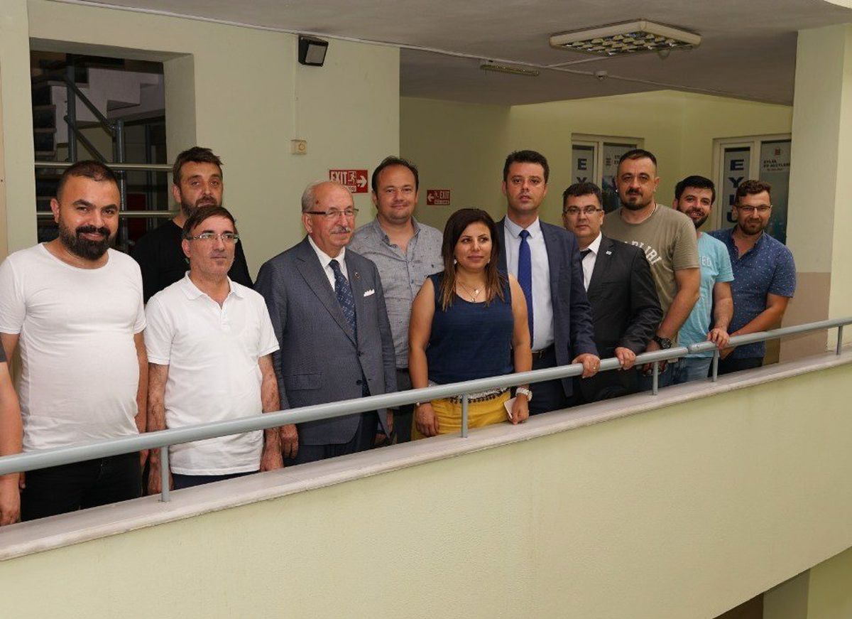 Başkan Albayrak, Çorlu\'daki gazeteciler ile bir araya geldi