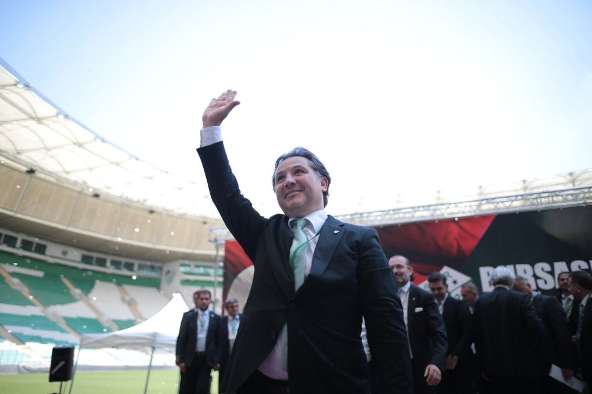 Bursaspor\'da yeni başkan Mesut Mestan