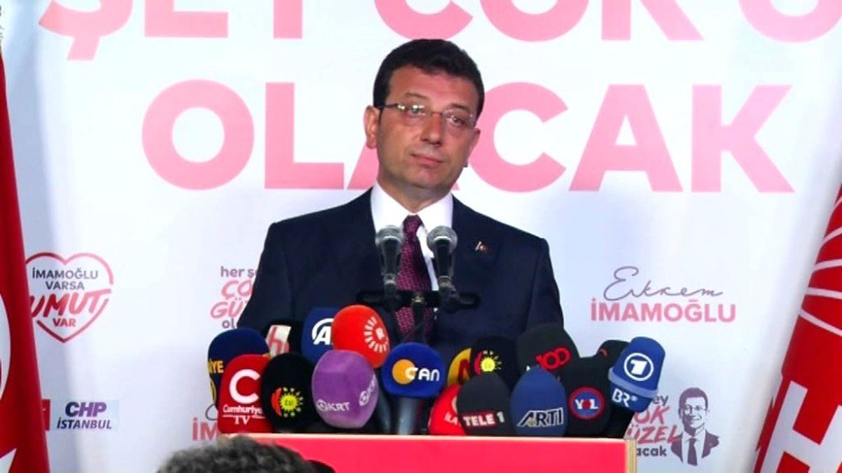 Ekrem İmamoğlu: "Milyonlarca insana mahcup olmamak için çok çalışacağım"
