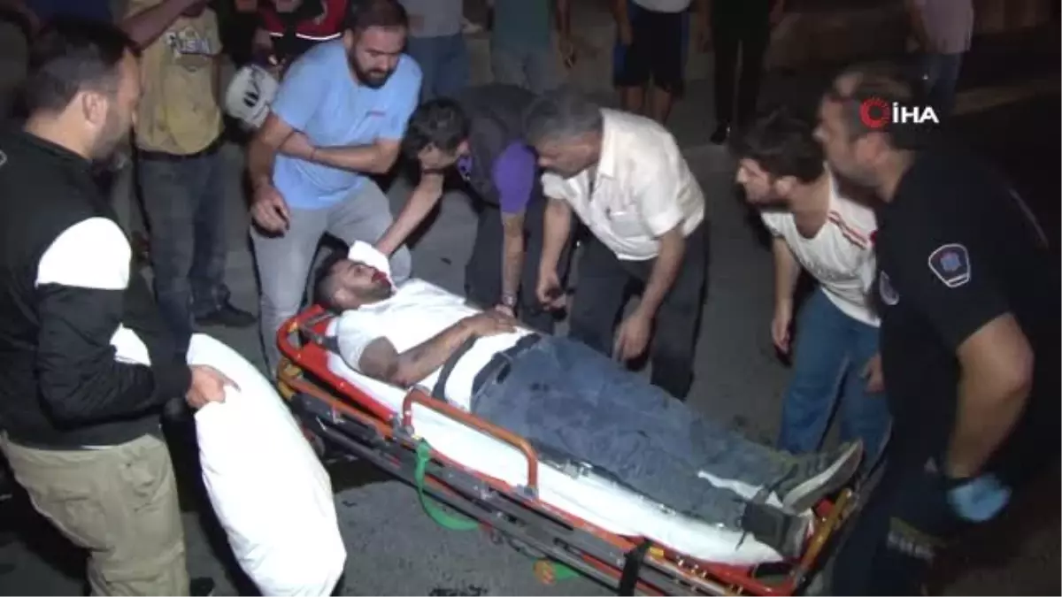 Şişli\'de motosiklet kazası; 2 yaralı