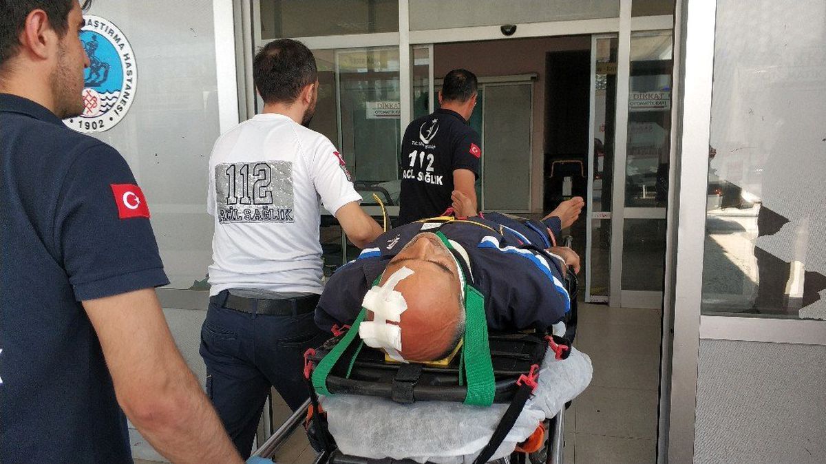 Uçurumdan düşen şahıs ölümden döndü