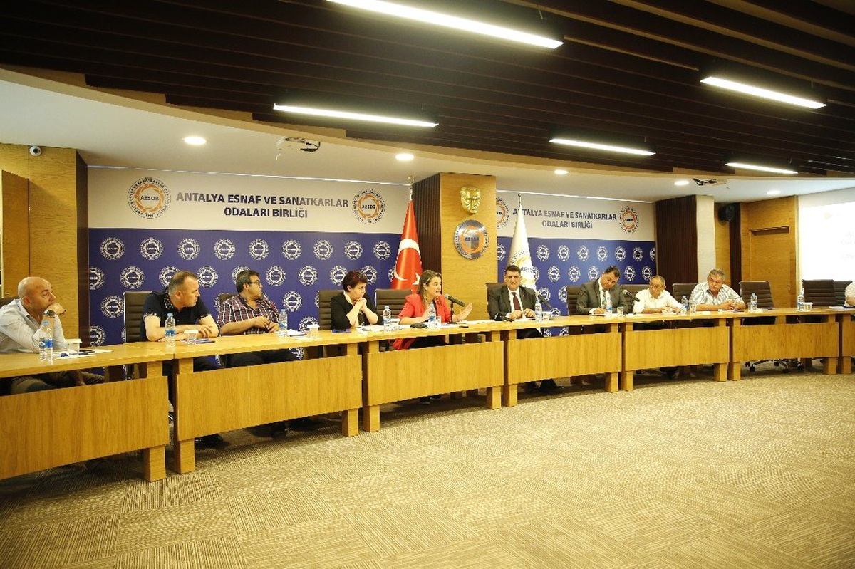 Ulaşım esnafının sorun ve talepleri dinlendi
