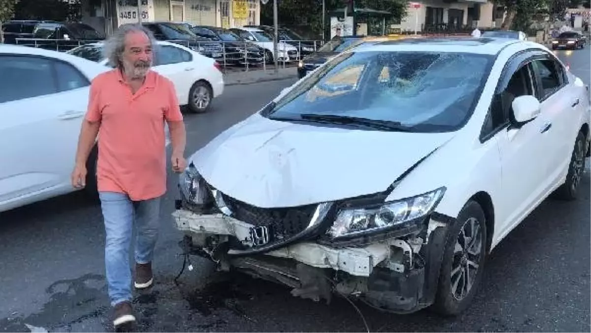 Ünlü oyuncunun çarptığı motosiklet sürücüsü ağır yaralandı(Geniş Haber)